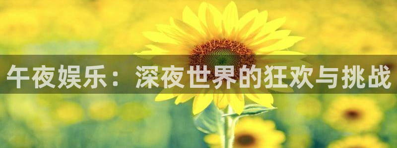 三牛娱乐：午夜娱乐：深夜世界的狂欢与挑战